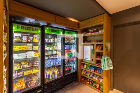 Área comum de kitnet/studio à venda com 1 quarto, 24m² em Campo Belo, São Paulo