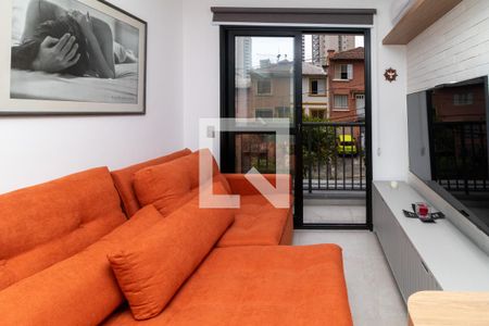 Sala de apartamento à venda com 1 quarto, 27m² em Perdizes, São Paulo