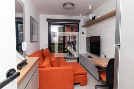 Sala de apartamento à venda com 1 quarto, 27m² em Perdizes, São Paulo