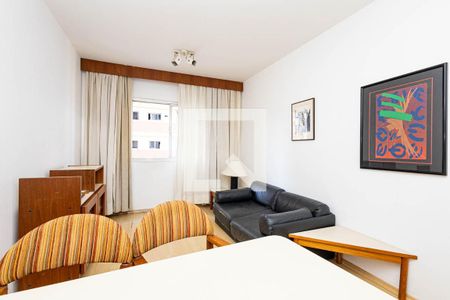 Sala de apartamento à venda com 1 quarto, 48m² em Consolação, São Paulo