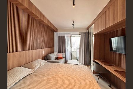 Studio de kitnet/studio para alugar com 1 quarto, 25m² em Vila Olímpia, São Paulo