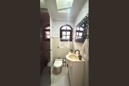 Lavabo da Sala de casa à venda com 4 quartos, 184m² em Parque Oratório, Santo André