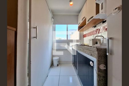 Cozinha de kitnet/studio para alugar com 1 quarto, 35m² em Lapa, Rio de Janeiro