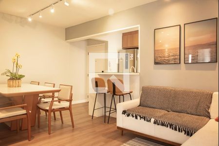 Sala de apartamento à venda com 2 quartos, 58m² em Parque Imperial, São Paulo