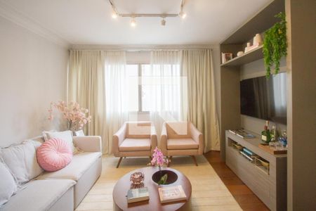 Sala de apartamento para alugar com 3 quartos, 110m² em Brooklin, São Paulo
