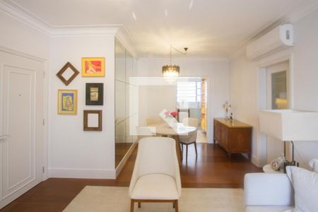 Sala de apartamento à venda com 3 quartos, 110m² em Brooklin, São Paulo