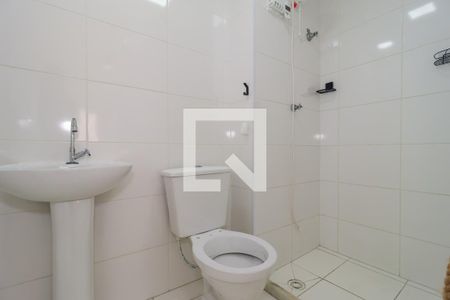 Banheiro da Suíte de apartamento para alugar com 1 quarto, 25m² em Panamby, São Paulo