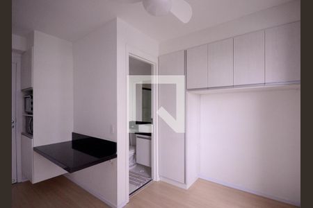 Quarto/Cozinha  de apartamento à venda com 1 quarto, 19m² em Vila Santo Estefano, São Paulo