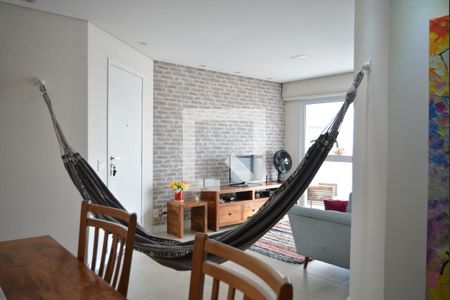 Sala de apartamento à venda com 3 quartos, 90m² em Vila Floresta, Santo André