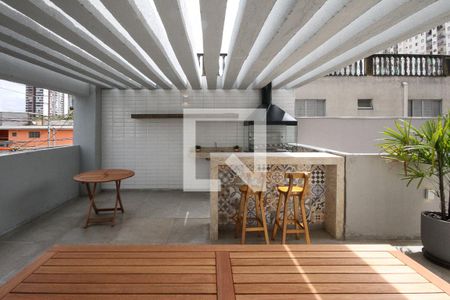 Área comum - Churrasqueira de apartamento para alugar com 2 quartos, 31m² em Vila Santa Clara, São Paulo