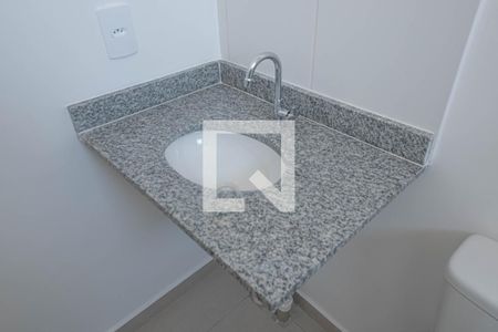Banheiro de apartamento à venda com 1 quarto, 27m² em Campo Belo, São Paulo