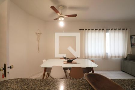 Sala de apartamento para alugar com 3 quartos, 100m² em Loteamento Joao Batista Juliao, Guarujá