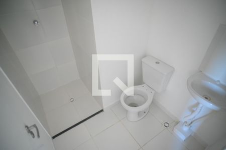 Banheiro Social de apartamento à venda com 2 quartos, 29m² em Vila Santo Estefano, São Paulo