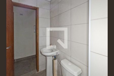 Banheiro de kitnet/studio à venda com 1 quarto, 29m² em Jardim Maristela, São Paulo
