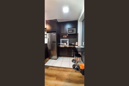 Cozinha de apartamento à venda com 1 quarto, 26m² em Bonfim, Osasco