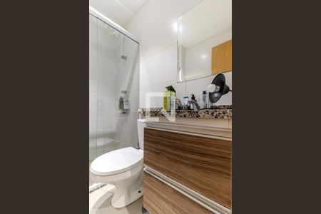 Banheiro de kitnet/studio à venda com 1 quarto, 29m² em Vila Buarque, São Paulo