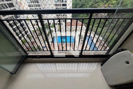 Varanda de apartamento para alugar com 2 quartos, 62m² em Marapé, Santos