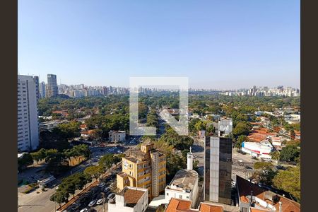 Vista da varanda de apartamento para alugar com 1 quarto, 82m² em Jardim America, São Paulo