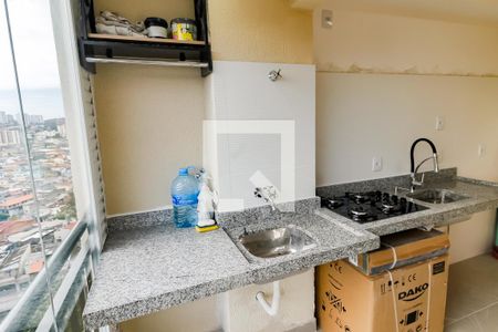 Detalhe da area de serviço de apartamento para alugar com 2 quartos, 43m² em Jardim Tres Irmaos, Taboão da Serra