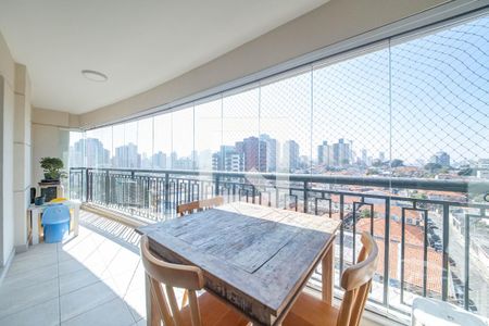 Varanda de apartamento à venda com 3 quartos, 124m² em Bosque da Saúde, São Paulo