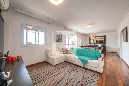 Sala de apartamento à venda com 3 quartos, 124m² em Bosque da Saúde, São Paulo