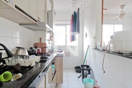Cozinha de apartamento para alugar com 2 quartos, 36m² em Vila Nina, São Paulo