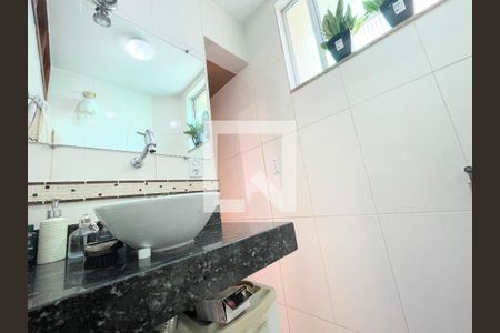 Banheiro Suíte de apartamento à venda com 3 quartos, 110m² em Anchieta, Belo Horizonte