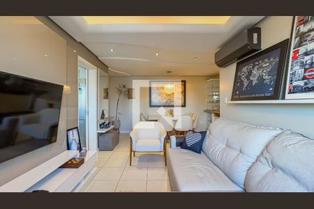 Sala de apartamento à venda com 3 quartos, 118m² em Petrópolis, Porto Alegre