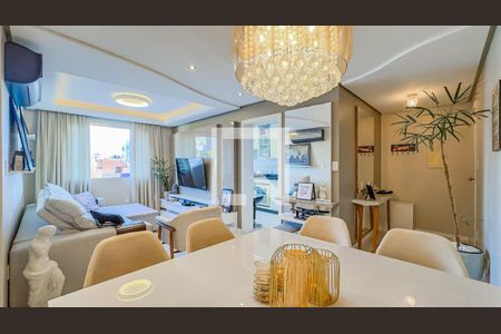 Sala de Jantar de apartamento à venda com 3 quartos, 118m² em Petrópolis, Porto Alegre