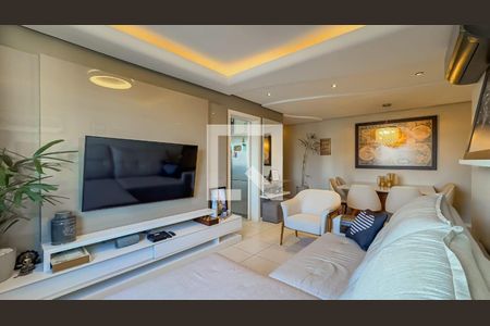 Sala de apartamento à venda com 3 quartos, 118m² em Petrópolis, Porto Alegre