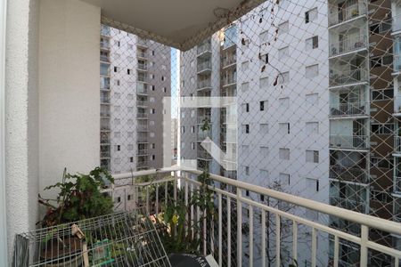 Varanda da Sala de apartamento à venda com 3 quartos, 60m² em Jardim Vila Formosa, São Paulo
