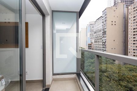 Sacada de kitnet/studio para alugar com 1 quarto, 25m² em Consolação, São Paulo