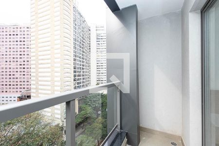 Sacada de kitnet/studio para alugar com 1 quarto, 25m² em Consolação, São Paulo