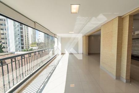 Varanda da Sala de apartamento à venda com 4 quartos, 247m² em Vila Mariana, São Paulo