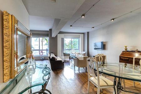 Sala de casa de condomínio à venda com 2 quartos, 107m² em Higienópolis, São Paulo