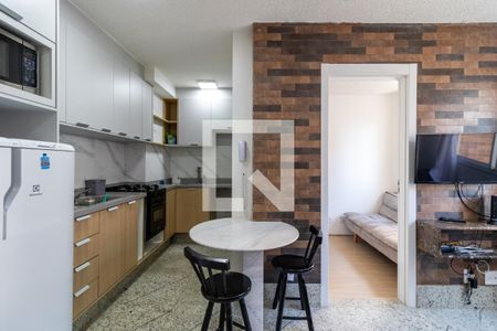 Sala de apartamento para alugar com 2 quartos, 35m² em Barra Funda, São Paulo