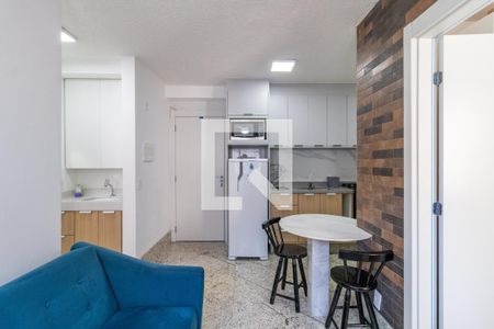 Sala de apartamento para alugar com 2 quartos, 35m² em Barra Funda, São Paulo