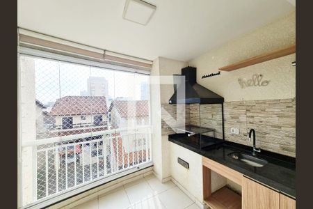Varanda da Sala de apartamento à venda com 3 quartos, 70m² em Jardim Sao Judas Tadeu, Guarulhos
