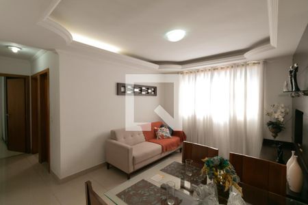 Sala de apartamento para alugar com 3 quartos, 62m² em Guarani, Belo Horizonte