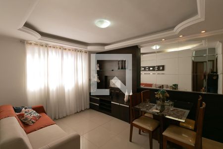 Sala de apartamento para alugar com 3 quartos, 62m² em Guarani, Belo Horizonte