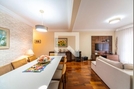Sala de apartamento à venda com 3 quartos, 115m² em Campestre, Santo André