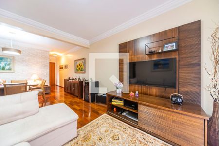 Sala de apartamento à venda com 3 quartos, 115m² em Campestre, Santo André