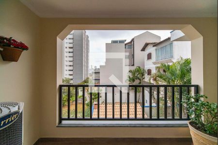 Varanda da Sala de apartamento à venda com 3 quartos, 115m² em Campestre, Santo André