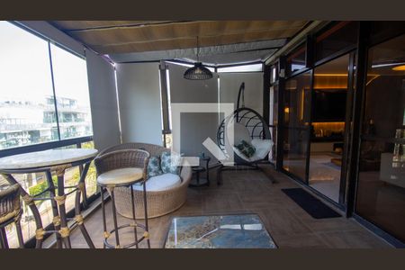 Varanda de apartamento à venda com 5 quartos, 380m² em Recreio dos Bandeirantes, Rio de Janeiro