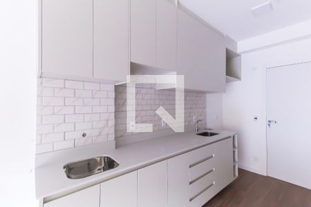 Cozinha de kitnet/studio à venda com 1 quarto, 27m² em Mooca, São Paulo