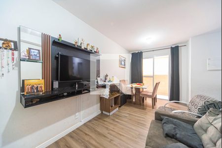 Sala de apartamento para alugar com 2 quartos, 48m² em Vila João Ramalho, Santo André