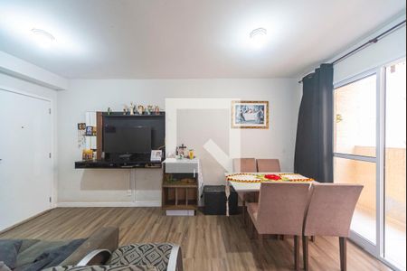 Sala de apartamento para alugar com 2 quartos, 48m² em Vila João Ramalho, Santo André