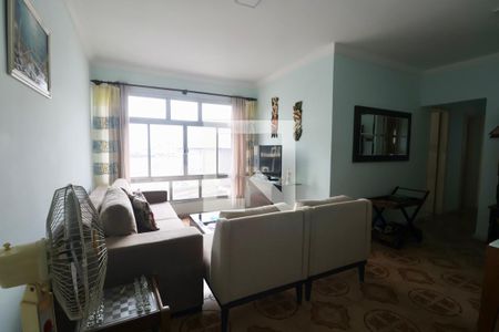 Sala de apartamento para alugar com 2 quartos, 107m² em Jardim Vitoria, Guarujá