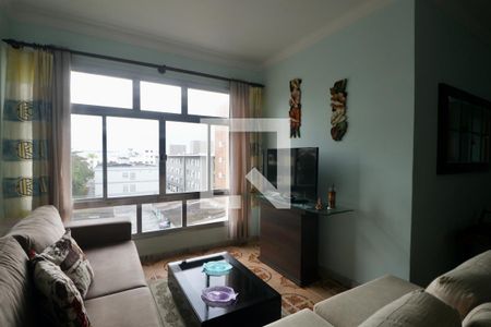 Sala de apartamento para alugar com 2 quartos, 107m² em Jardim Vitoria, Guarujá