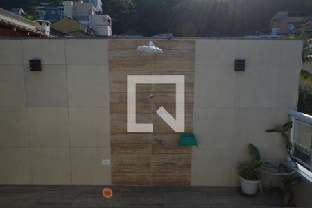Terraço de casa de condomínio à venda com 3 quartos, 180m² em Taquara, Rio de Janeiro